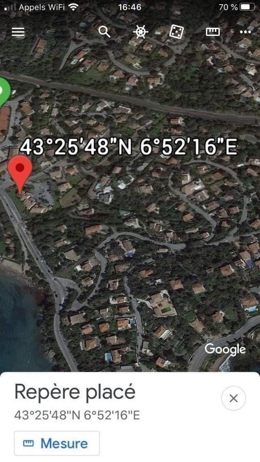 AGAY le pti bonheur 60m2 rez de jardin, en bord de mer Saint-Raphaël Buitenkant foto